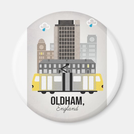 Oldham Magneet (Voorkant)