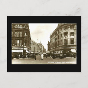 Oldham Street, Manchester, 1937 Briefkaart