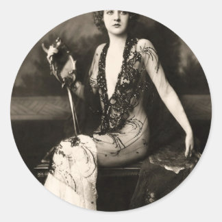 Oldhollywood1 Ronde Sticker