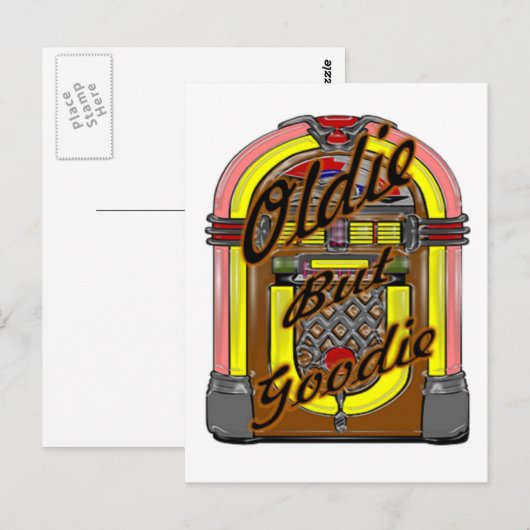 Oldie Maar Goodie Briefkaart (Voorkant / Achterkant)