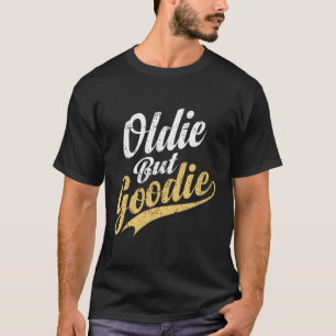 Oldie maar Goodie Retro gestresste Hoodie Hoody