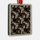 Oldie Motorcycle multiple Metalen Ornament (Rechts)