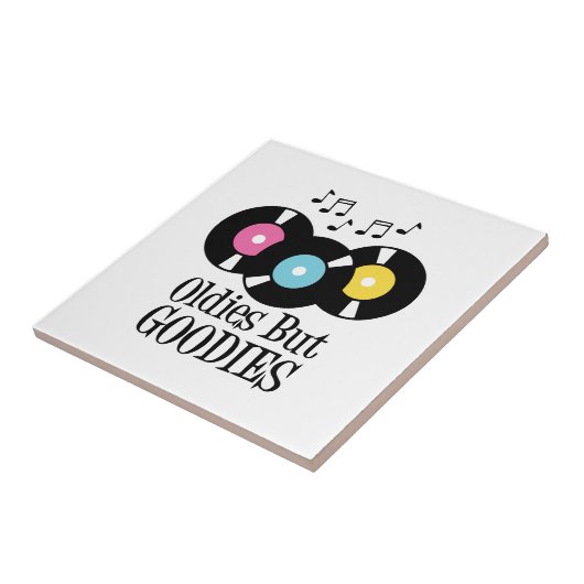 Oldies but Goodies Tegeltje (Zijkant)