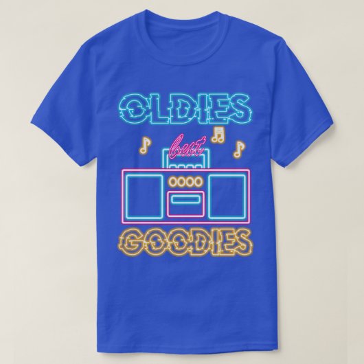 Oldies maar Goodies T-shirt (Design voorkant)