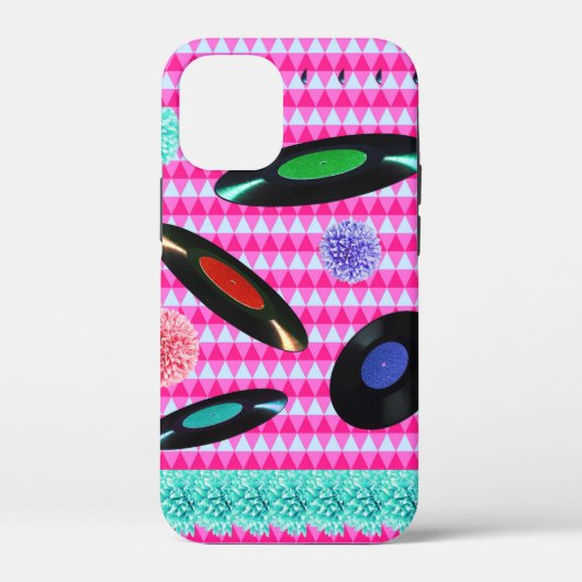 Oldies Music Hoesje-Mate iPhone Case (Achterkant)