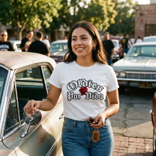 Oldies por vida T-shirt
