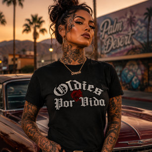 Oldies por vida T-shirt