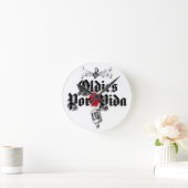 Oldies por vida wandklok (Huis)
