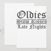 Oldies Slow Kisses Late Nights Chicana O Kaart (Voorkant / Achterkant)
