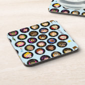 Oldies-tophits voor retroArt Record Drankjes Onderzetter (Linkerzijde)