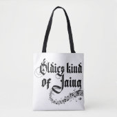 Oldies winkelen canvas tas (Voorkant)