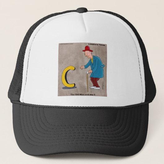 Oldman & The C: Rick London Funny Gifts Trucker Pet (Voorkant)