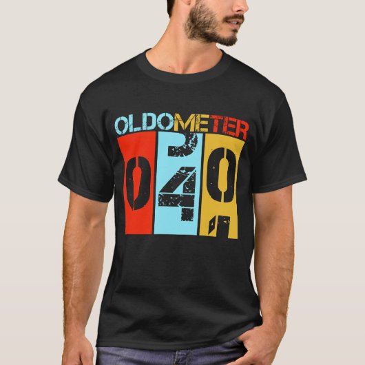 Oldometer 40ste verjaardag legende sinds 1981 t-shirt (Voorkant)