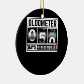 OLDOMETER 50 jaar oud gemaakt in 1971 50e verjaard Keramisch Ornament (Rechts)