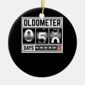 OLDOMETER 50 jaar oud gemaakt in 1971 50e verjaard Keramisch Ornament (Voorkant)