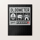 OLDOMETER 50 jaar oud gemaakt in 1971 50e verjaard Legpuzzel (Verticaal)