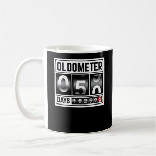 OLDOMETER 50 jaar oud gemaakt in 1971 50ste verjaa Koffiemok