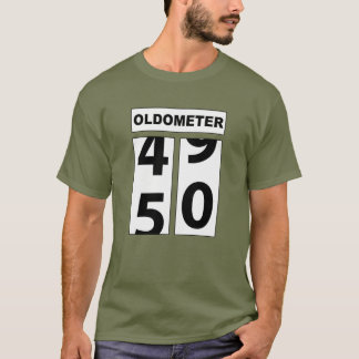 Oldometer 50 t-shirt