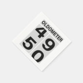 Oldometer 50th Birthday Servet (Hoek)