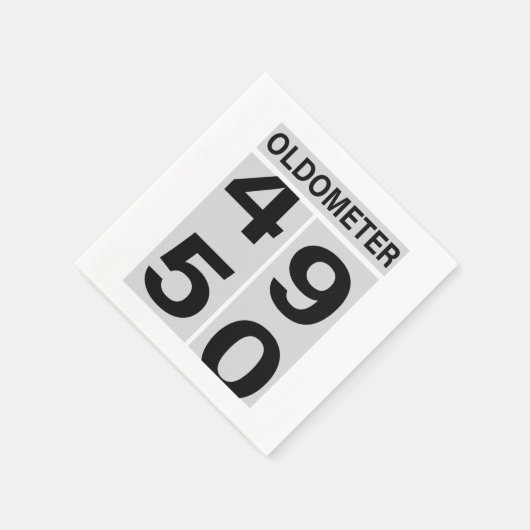 Oldometer 50th Birthday Servet (Hoek)