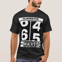 Oldometer 65e verjaardag Funny mijlpaal Odometer S