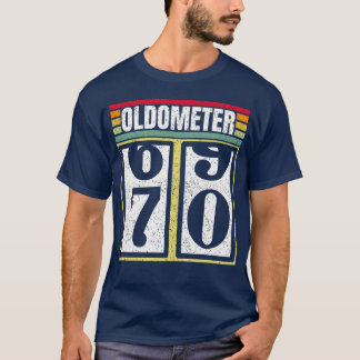 Oldometer 6970 jaar oude autoliefhebbers B  T-shirt