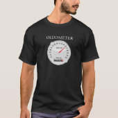 Oldometer 70 jaar oud gemaakt in 1951 Funny 70th B T-shirt (Voorkant)