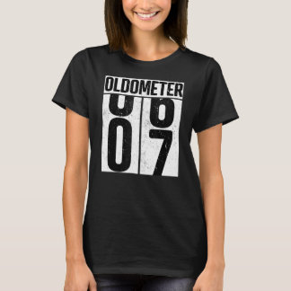 Oldometer 7 7th Birthday Oldometer T-shirt