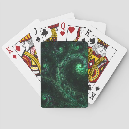 OldOnes Spiraal Fractal Speelkaarten (Achterkant)