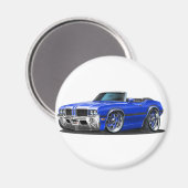 Olds Cutlass Blue Car Magneet (Voorkant / Achterkant)