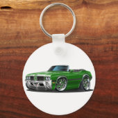 Olds Cutlass Green Convertible Sleutelhanger (Voorkant)