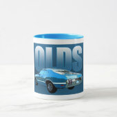 Olds Cutlass koffie mok. Mok (Midden)