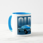 Olds Cutlass koffie mok. Mok (Voorkant links)