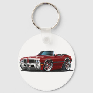 Olds Cutlass Maroon Car Sleutelhanger