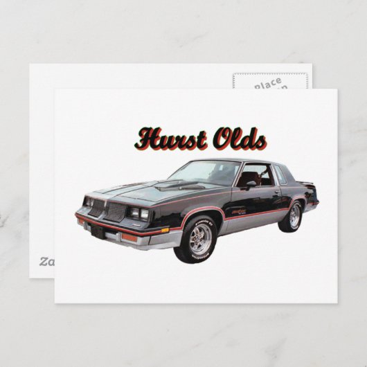 Olds: Hurst Briefkaart (Voorkant / Achterkant)