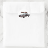 Olds: Hurst Ronde Sticker (Tas)
