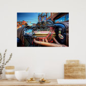 Olds Rocket Poster (Keuken)