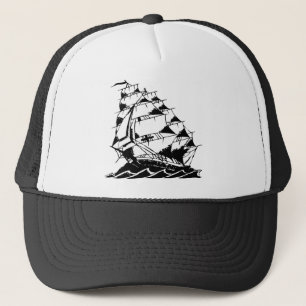 Olds Skool Tattoo Sailing Ship Navy Trucker Pet