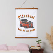 Oldschool Speed - ​Terug naar de roots! Hangend Wandkleed (Slaapkamer)