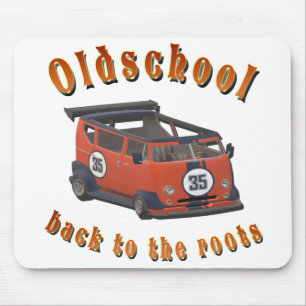 Oldschool Speed - ​Terug naar de roots! Muismat