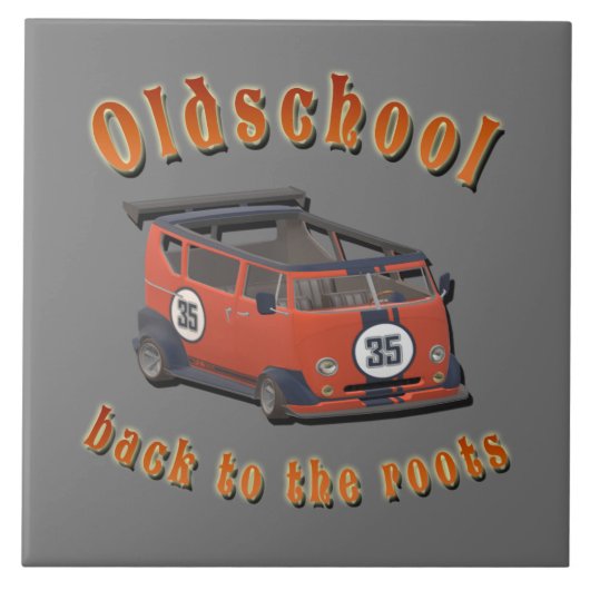 Oldschool Speed - ​Terug naar de roots! Tegeltje (Voorkant)