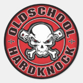 Oldschool Sticker (Voorkant)