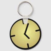 Oldskool Clock Sleutelhanger (Voorkant)
