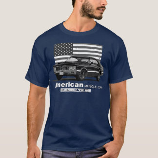 Oldsmobile 442 American Muscle 60s 70s Old is Gold T-shirt