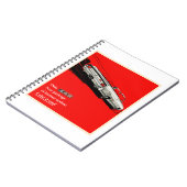 Oldsmobile 442 reclame notitieboek (Linkerzijde)