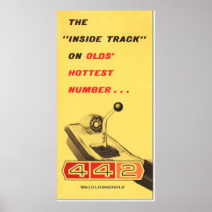 Oldsmobile 442 -  weergave van mappagina's poster