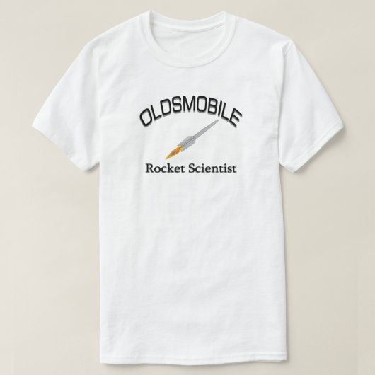 OLDSMOBILE ROCKET WETENSCHAPPELIJK T-SHIRT (Design voorkant)