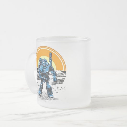 OldTech door Pet Ed Frosted Mok (Voorkant links)