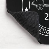 Oldtimer 2CV Abzeichen Engineering Emblem Muismat (Hoek)