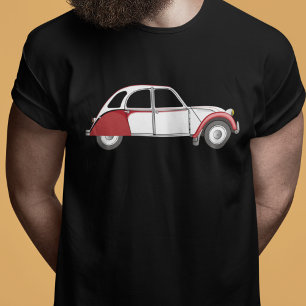 Oldtimer 2CV Dolly Rot T-shirt